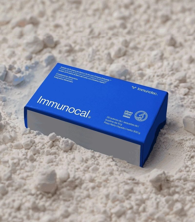 Caja de Immunocal — precursor de glutatión con más de 40 publicaciones científicas
